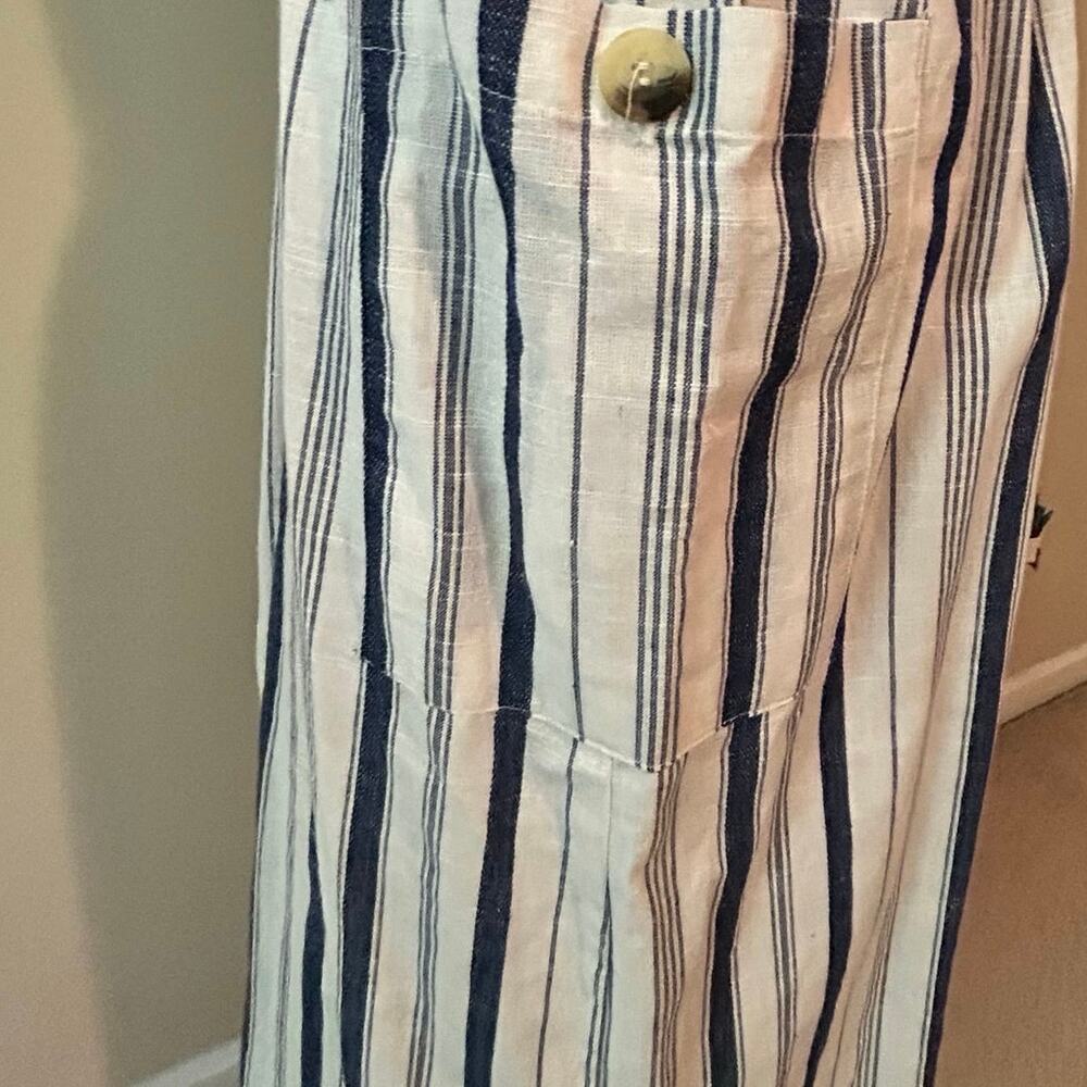 White & blue striped sundress - Picture 9 of 10